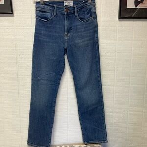 Frame- “Le High Straight” Jean